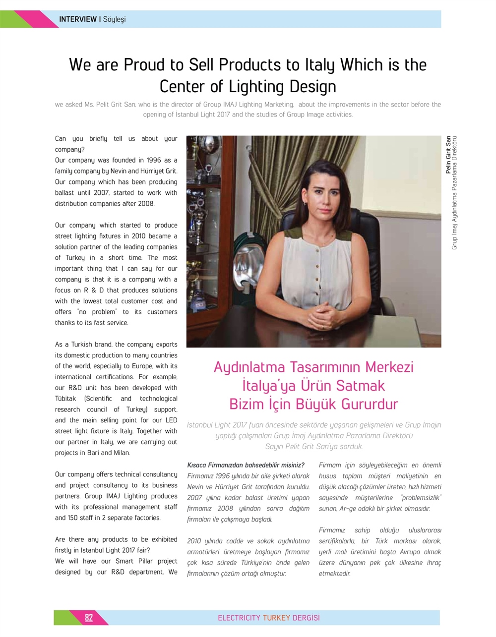 Interview | Electricity Turkey