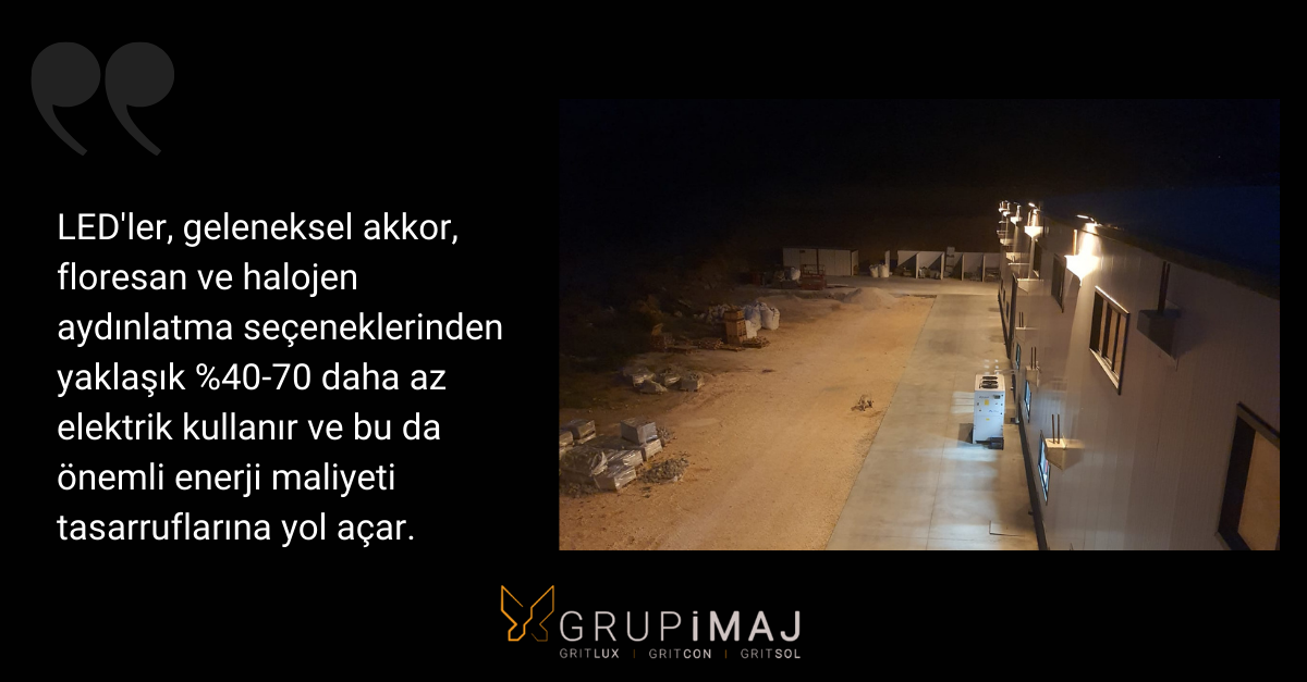 Endüstriyel Dış Aydınlatma