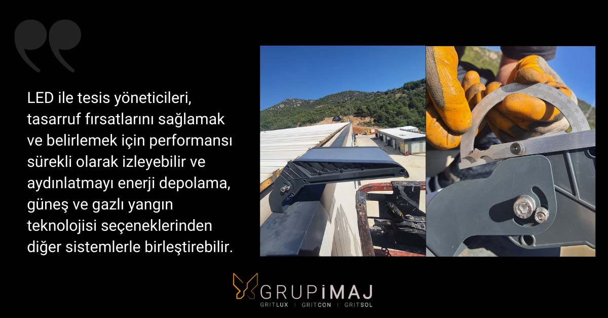 Endüstriyel Dış Aydınlatma